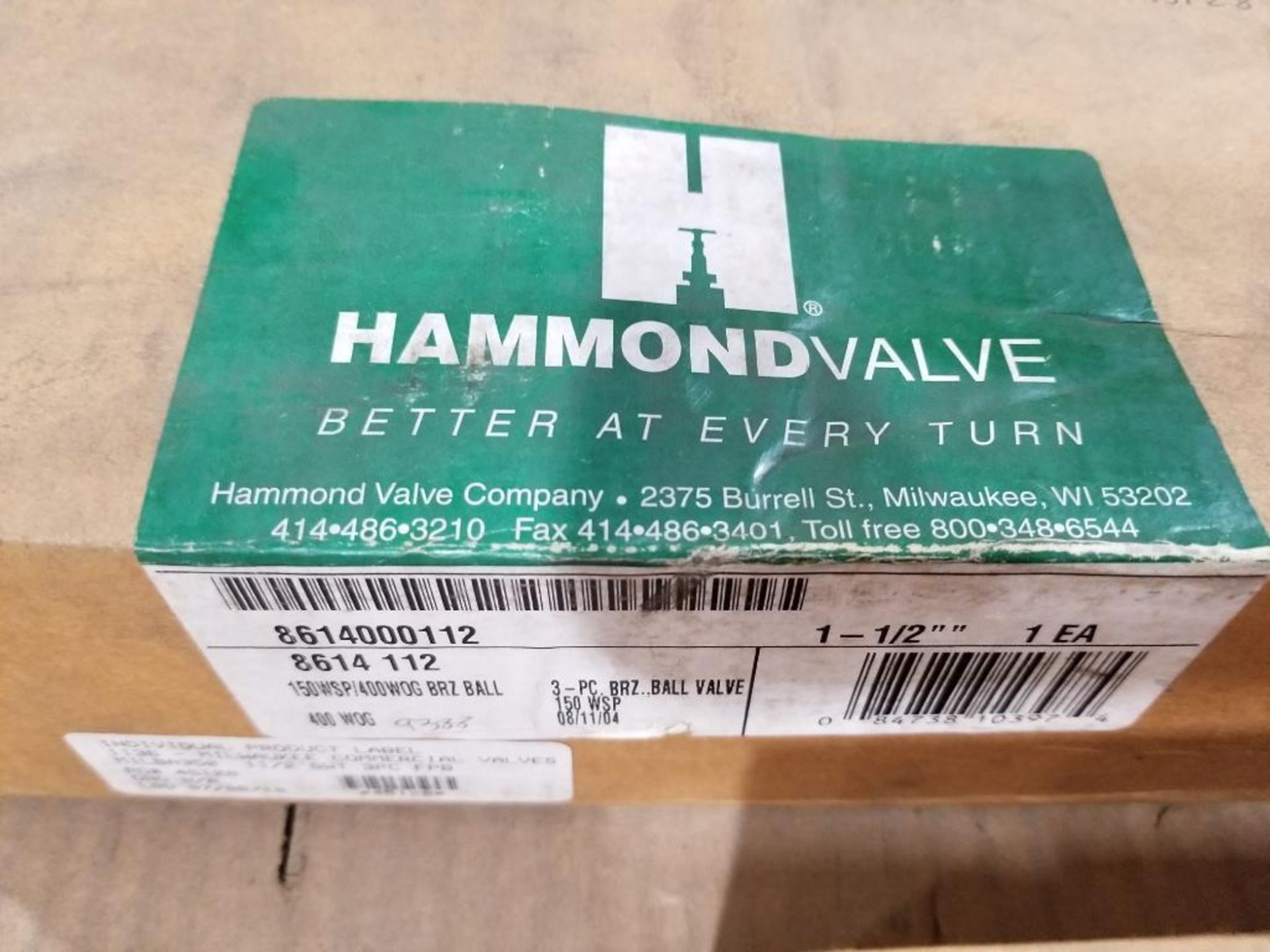 Qty 5 - Hammond valve. Part number 8614000112. - Image 3 of 6
