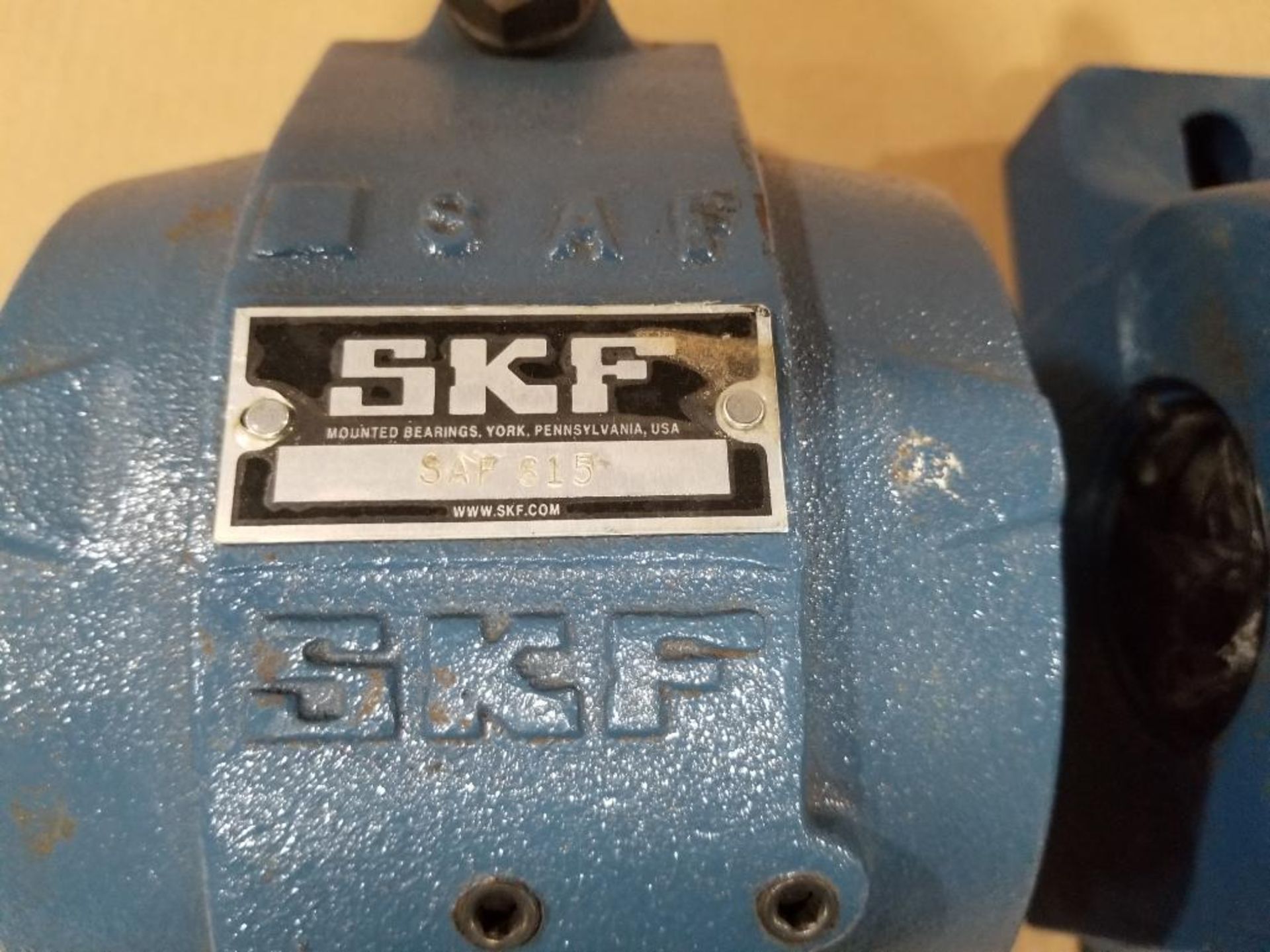 Qty 2 - SKF pillow block housing. Model SAF615. - Image 3 of 7
