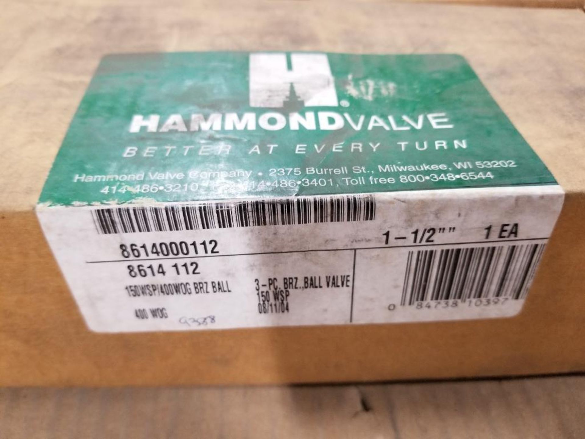 Qty 5 - Hammond valve. Part number 8614000112. - Image 2 of 6
