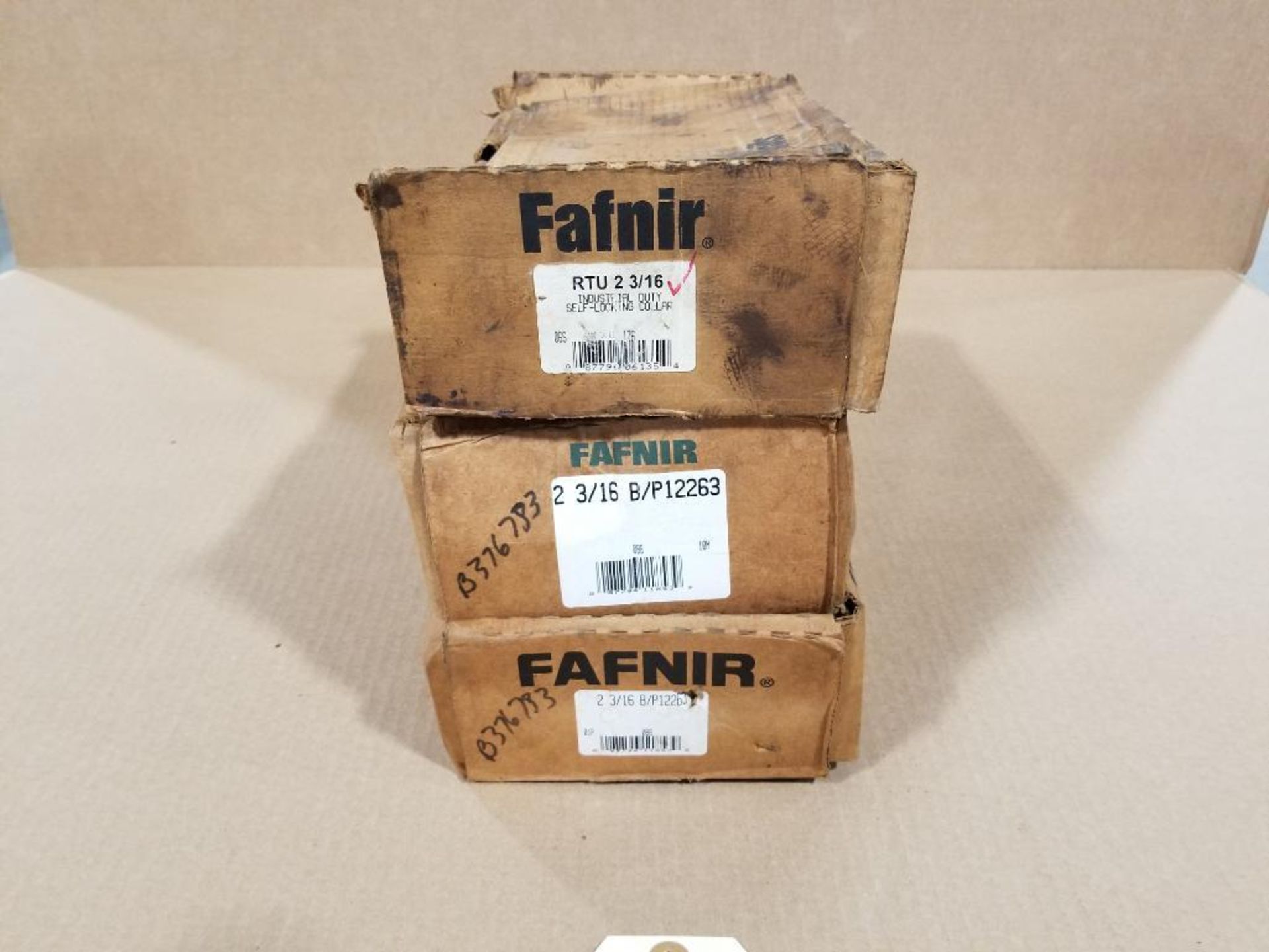 Qty 3 - Fafnir pillow block bearings.