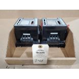 Qty 2 - Baldor Industrial Solid State Motor Control. Catalog MA7008.