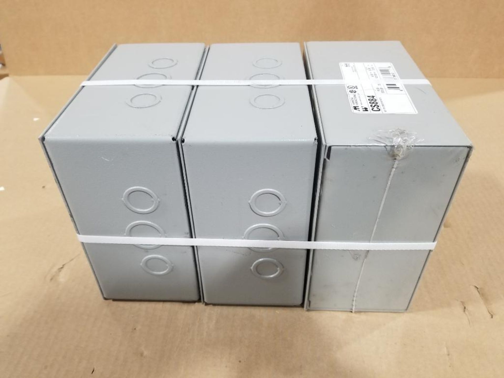 Qty 3 - Hammond junction boxes. Part number CS884. - Image 3 of 3