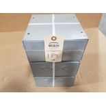 Qty 3 - Hammond junction boxes. Part number CS884.