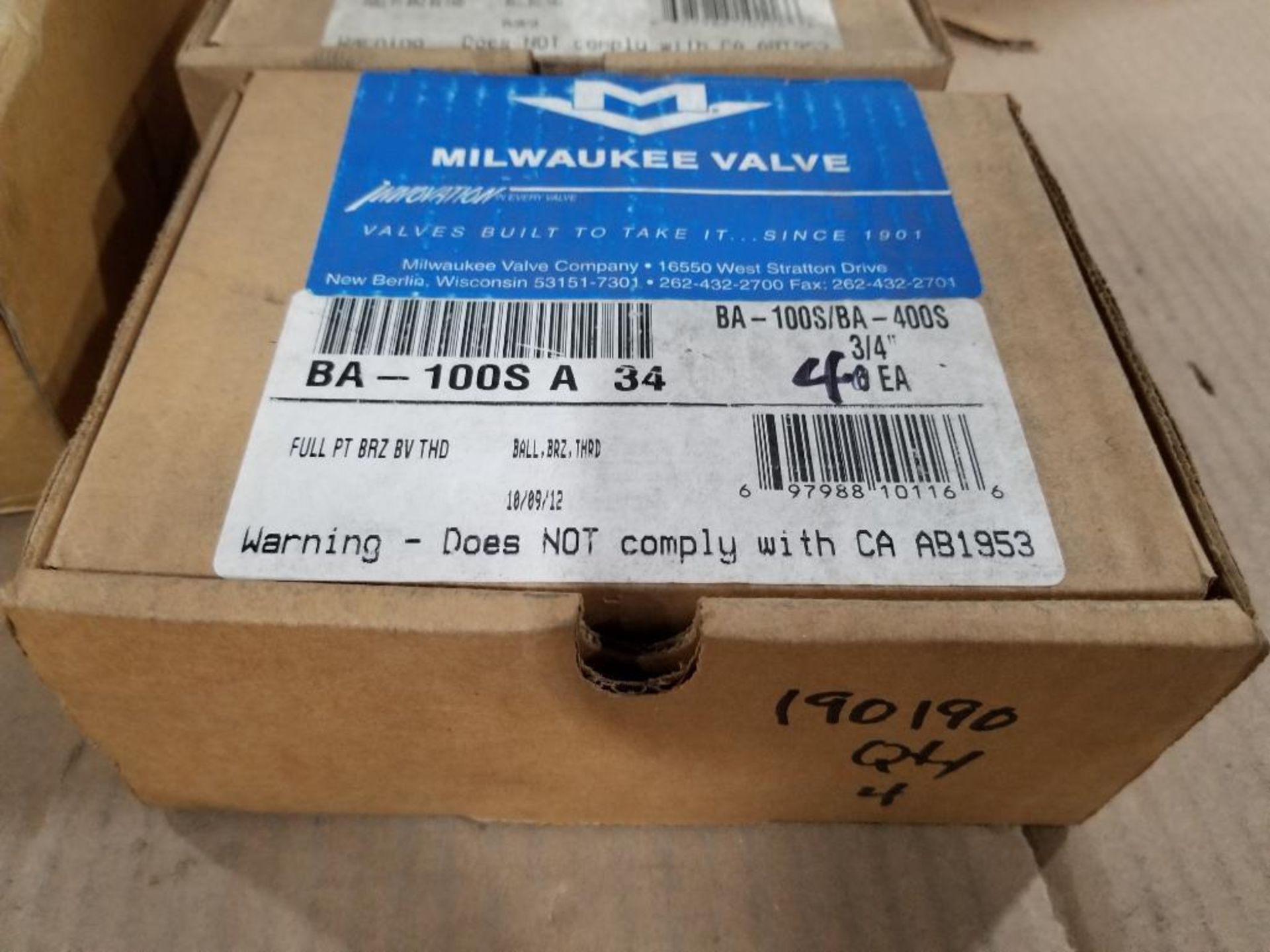 Assorted Milwaukee valves. - Image 6 of 8