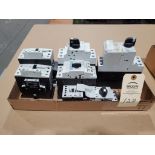 Qty 6 - Eaton and Siemens contactors.