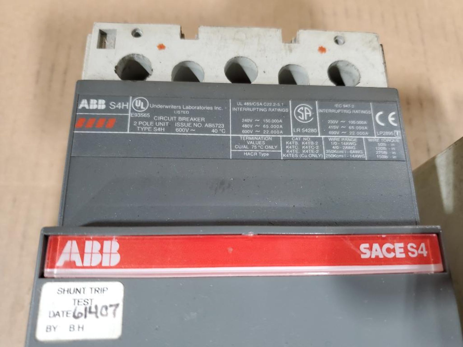 ABB breaker and contactor. - Image 3 of 7