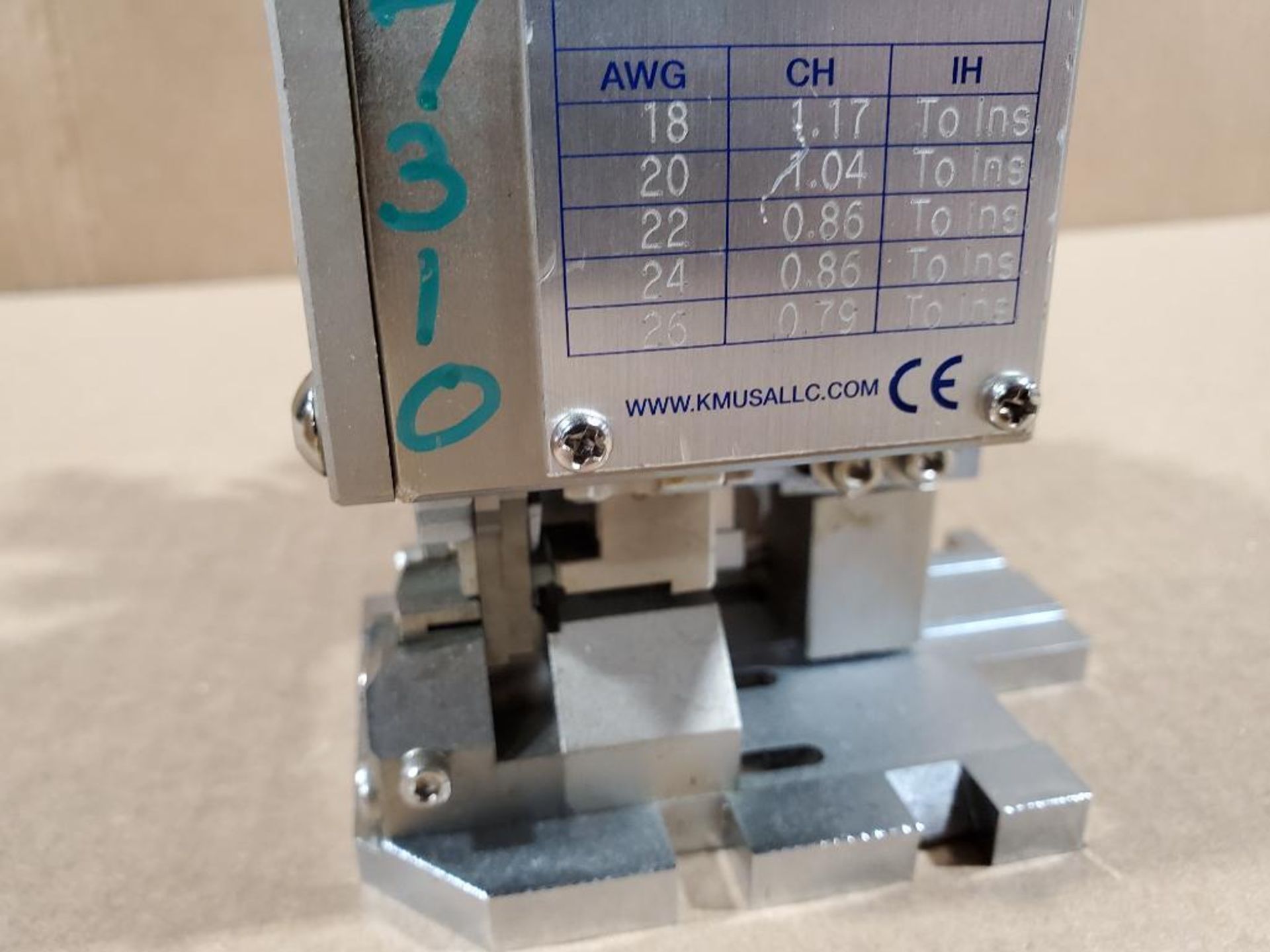 KM USA wire terminal applicator. Number LF-S. - Image 4 of 6