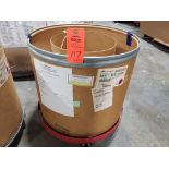 12 awg white print copper wire. Gross barrel weight, 203lbs. Partial barrel.