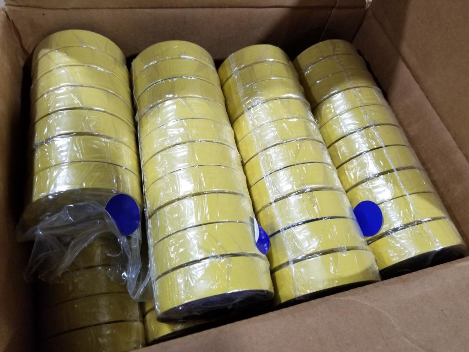 Uline yellow electrical tape. Part number S-6752. - Image 3 of 5