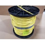 Large roll of wire.