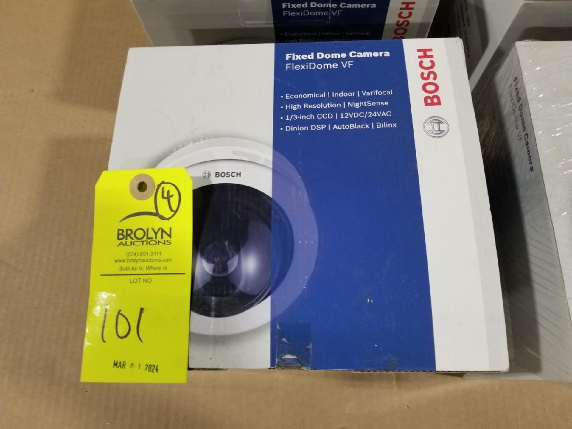Qty 4 - Bosch fixed dome camera. Model FlexiDome VF. - Image 4 of 6