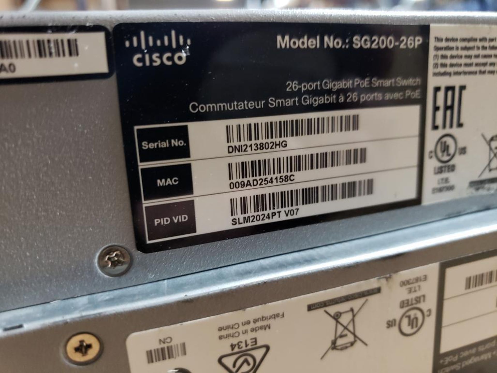 Qty 7 - Assorted Cisco networking components. - Image 7 of 7