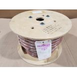 100ft roll of 3awg wire. Tinned copper. Part number PBM0003-1Z. 67lb gross roll weight. .