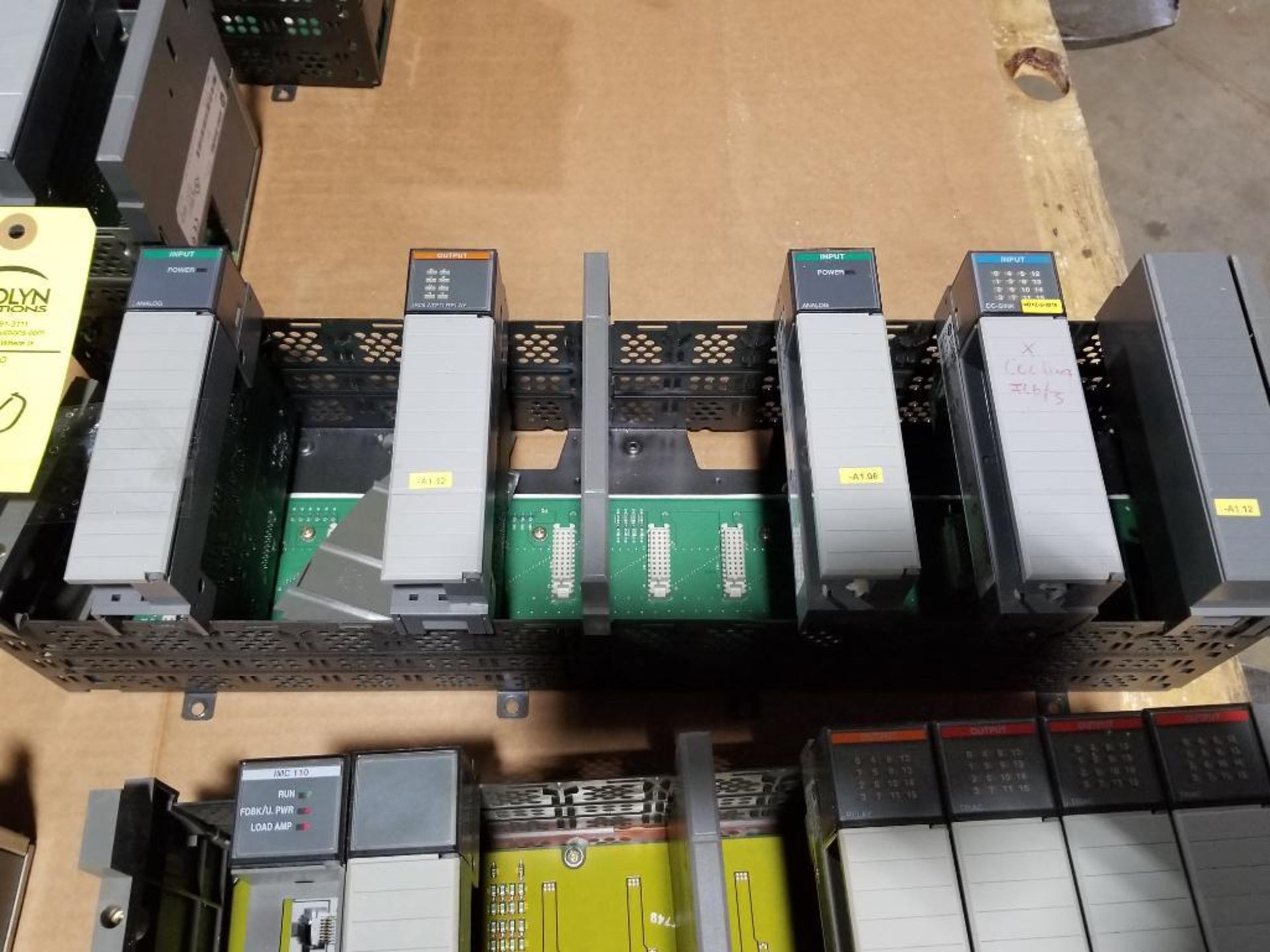 Large assortment Allen Bradley SLC PLC racks with power supplies and cards. - Image 4 of 16