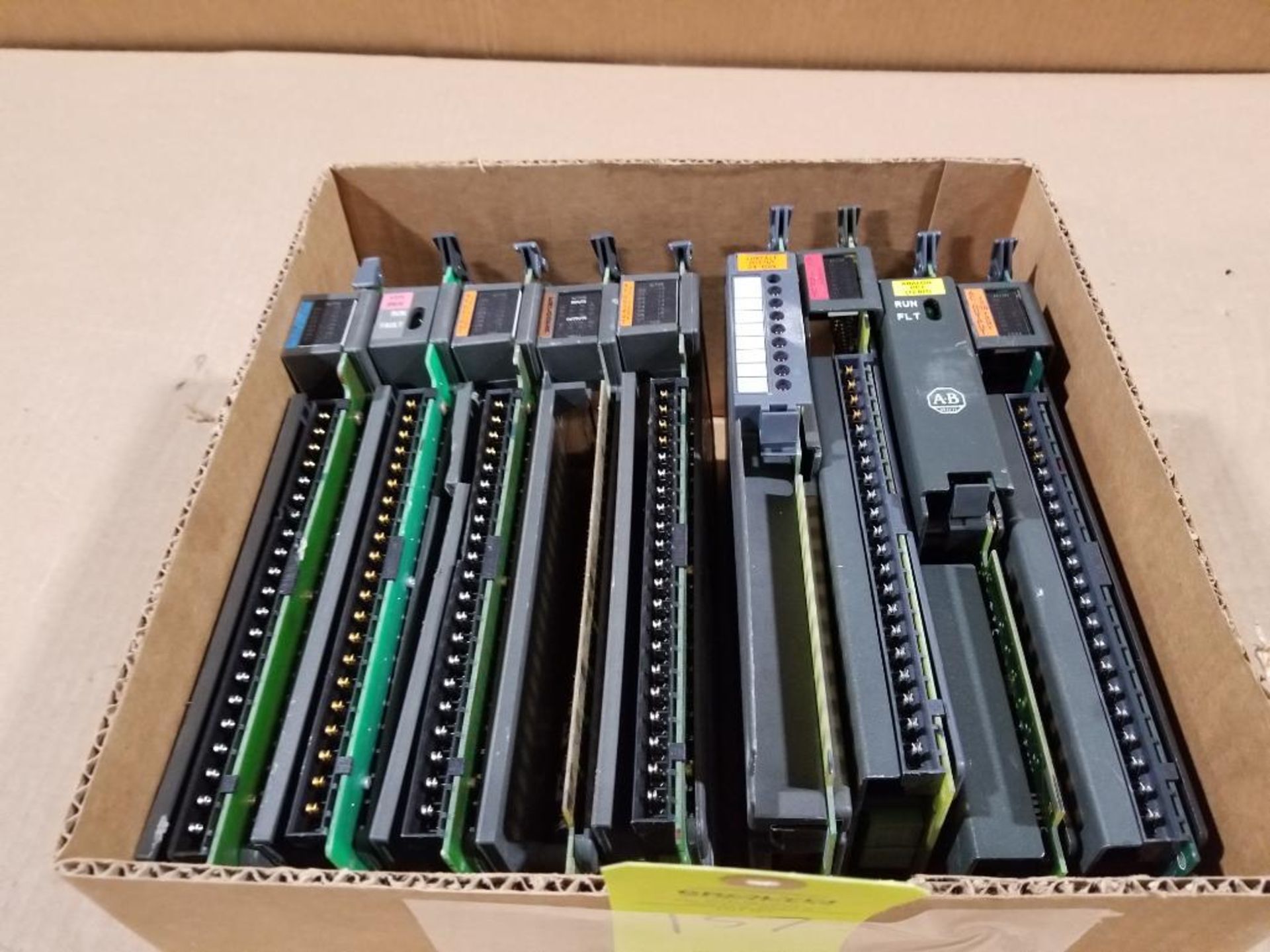 Assorted Allen Bradley cards.