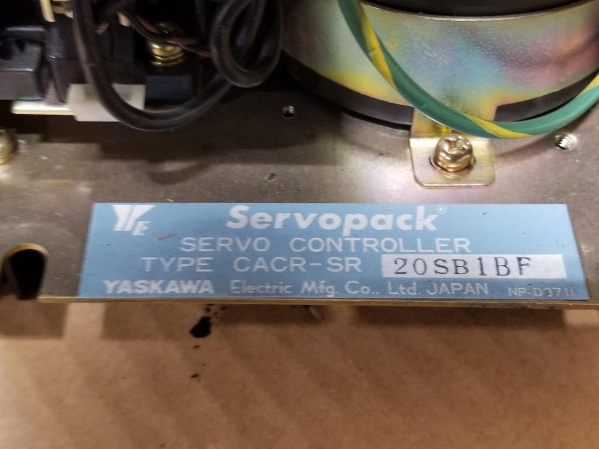 Yaskawa Servopack controller drive. Part number CACR-SR20SB1BF. - Image 8 of 9