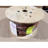 100ft roll of 3awg wire. Tinned copper. Part number PBM0003-1Z. 67lb gross roll weight. .