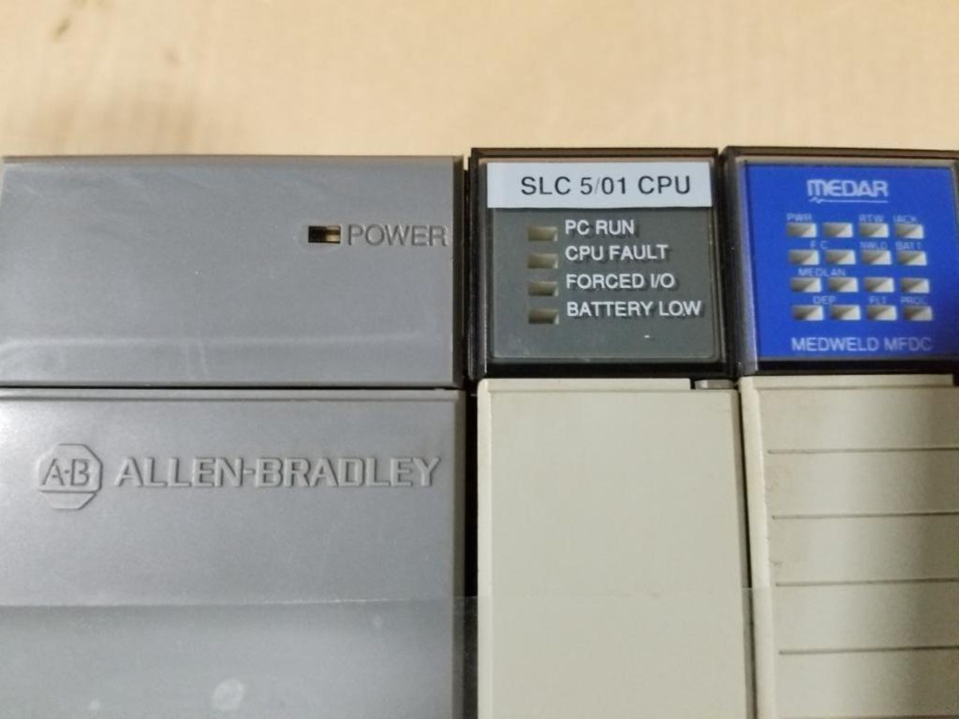 Allen Bradley SLC500 PLC rack. - Image 2 of 4