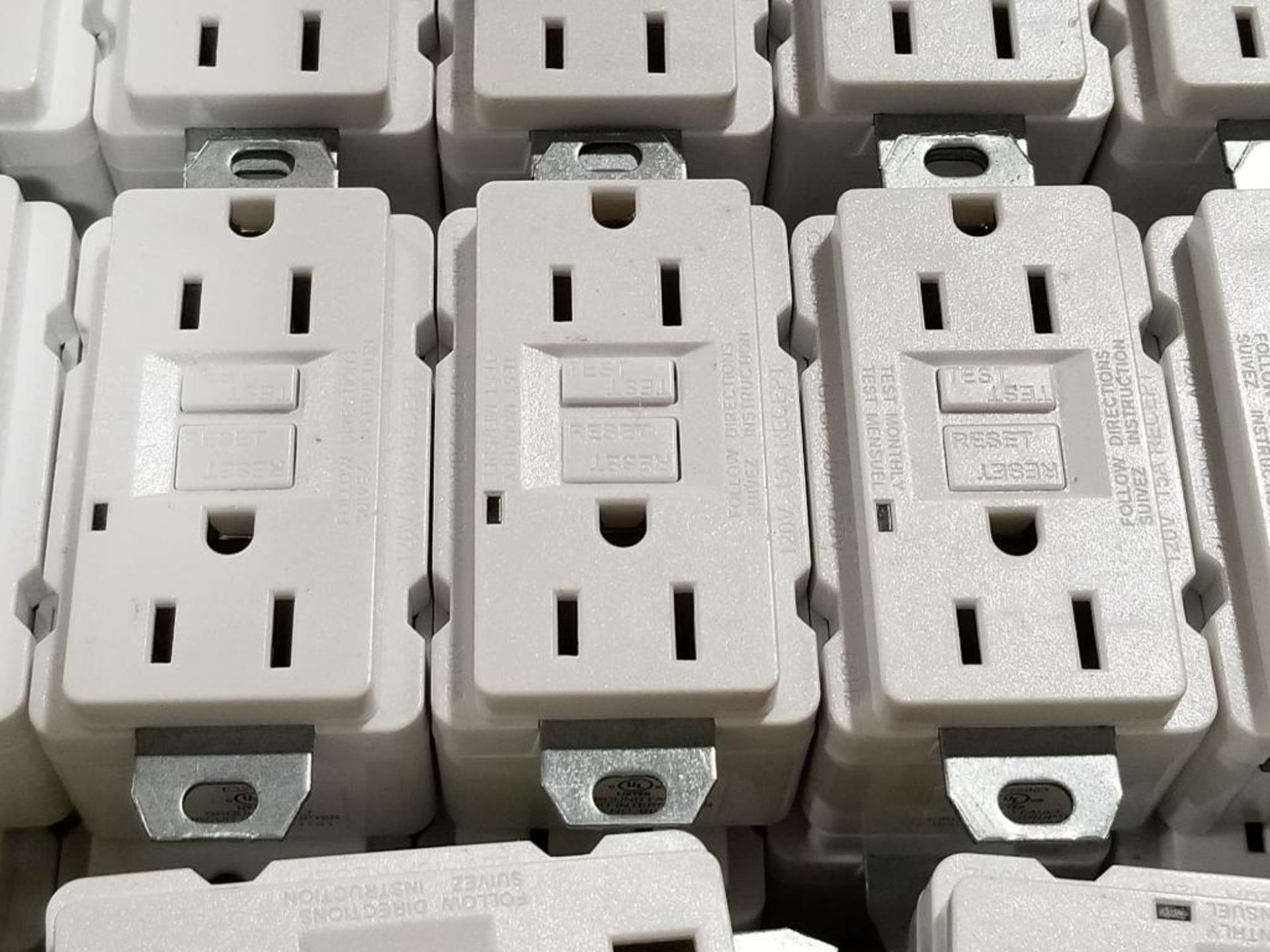 Qty 55 - GFI plug receptacles. - Image 3 of 7