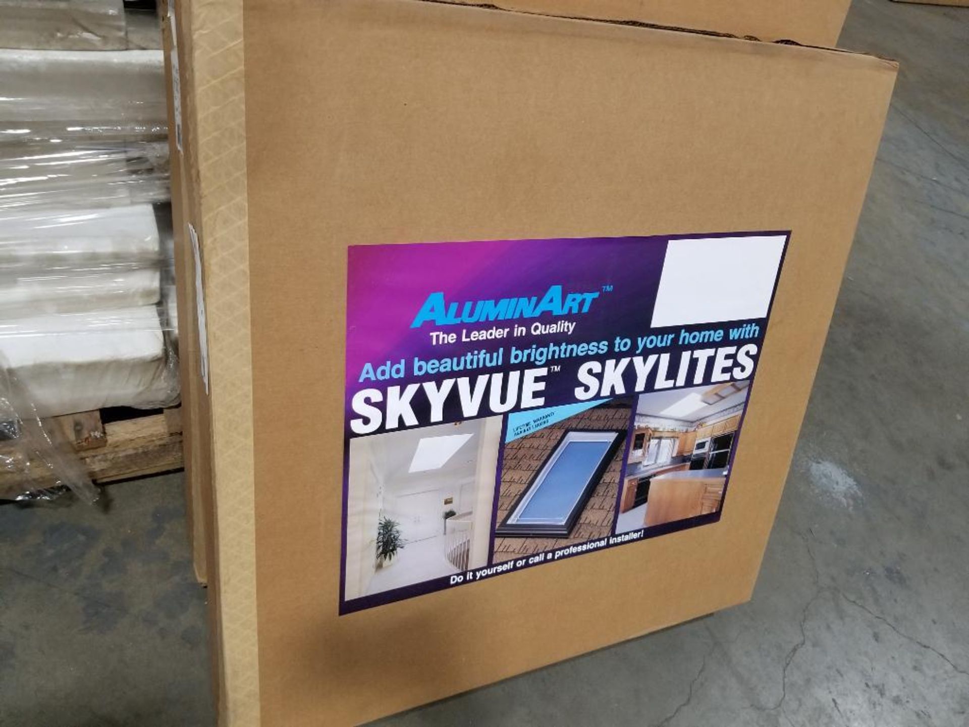 Qty 5 - Skyvue skylites. 28in x 28in.