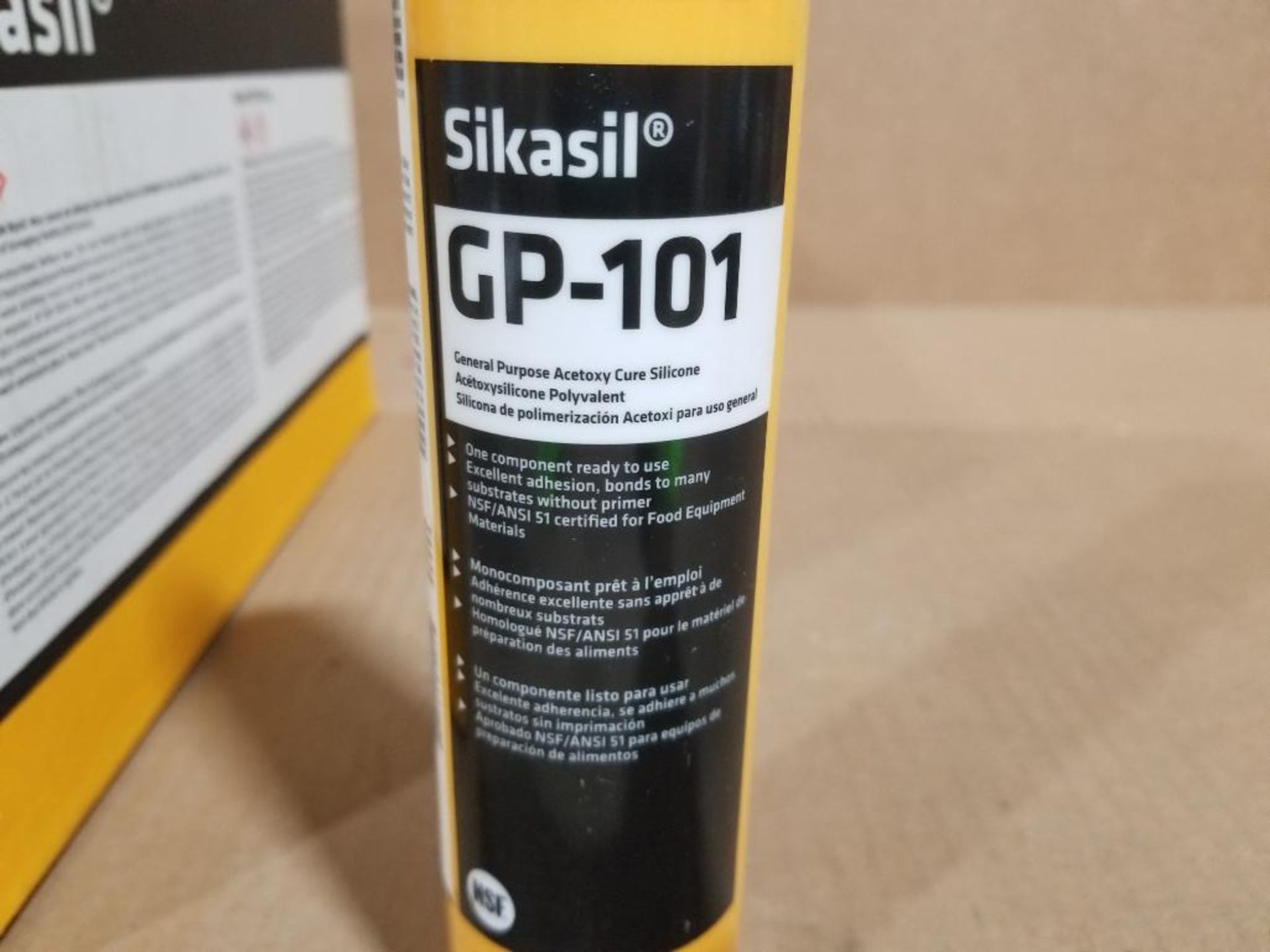 Qty 144 - Sikasil transwhite model GP-101 sealant. - Image 5 of 6