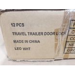 Qty 12 - Fastec travel trailer door lock.