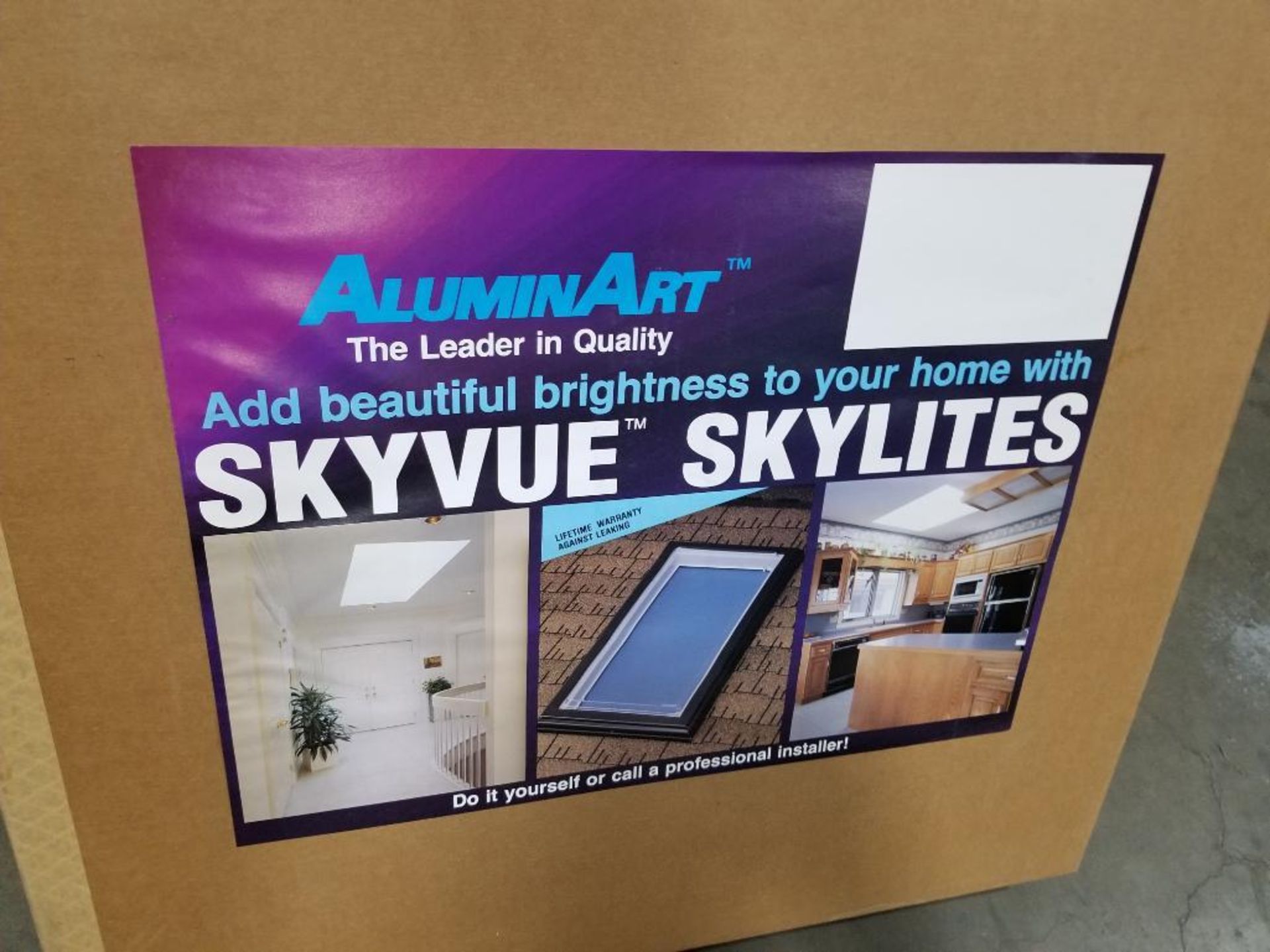 Qty 6 - Skyvue skylites. 28in x 28in. - Image 2 of 4