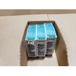 Qty 3 - Meanwell power supply. Part number EDR-120-24.