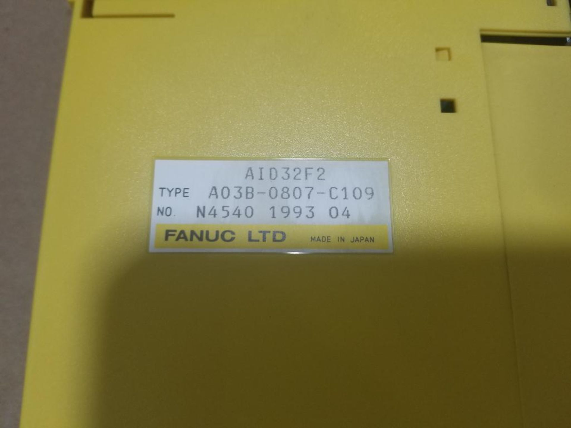 Qty 3 - Fanuc PLC cards. Part number A03B-0807-C109. - Image 2 of 6