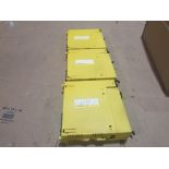 Qty 3 - Fanuc PLC cards. Part number A03B-0807-C109.