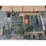 Qty 8 - Assorted Fanuc control boards.