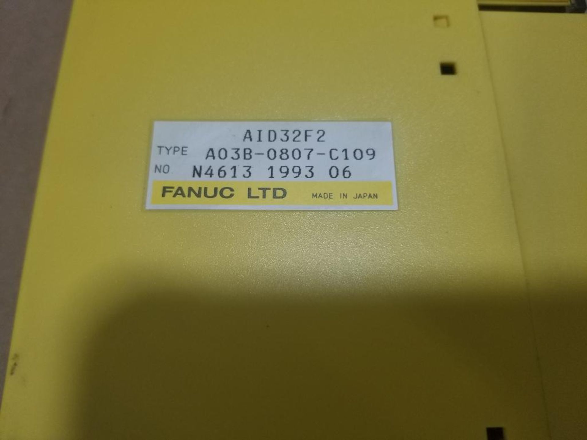 Qty 3 - Fanuc PLC cards. Part number A03B-0807-C109. - Image 4 of 5
