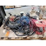 Pallet of assorted wire.