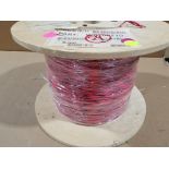 Qty 1 - 16 awg red / black color copper wire. 59lbs total gross combined weight for all rolls.
