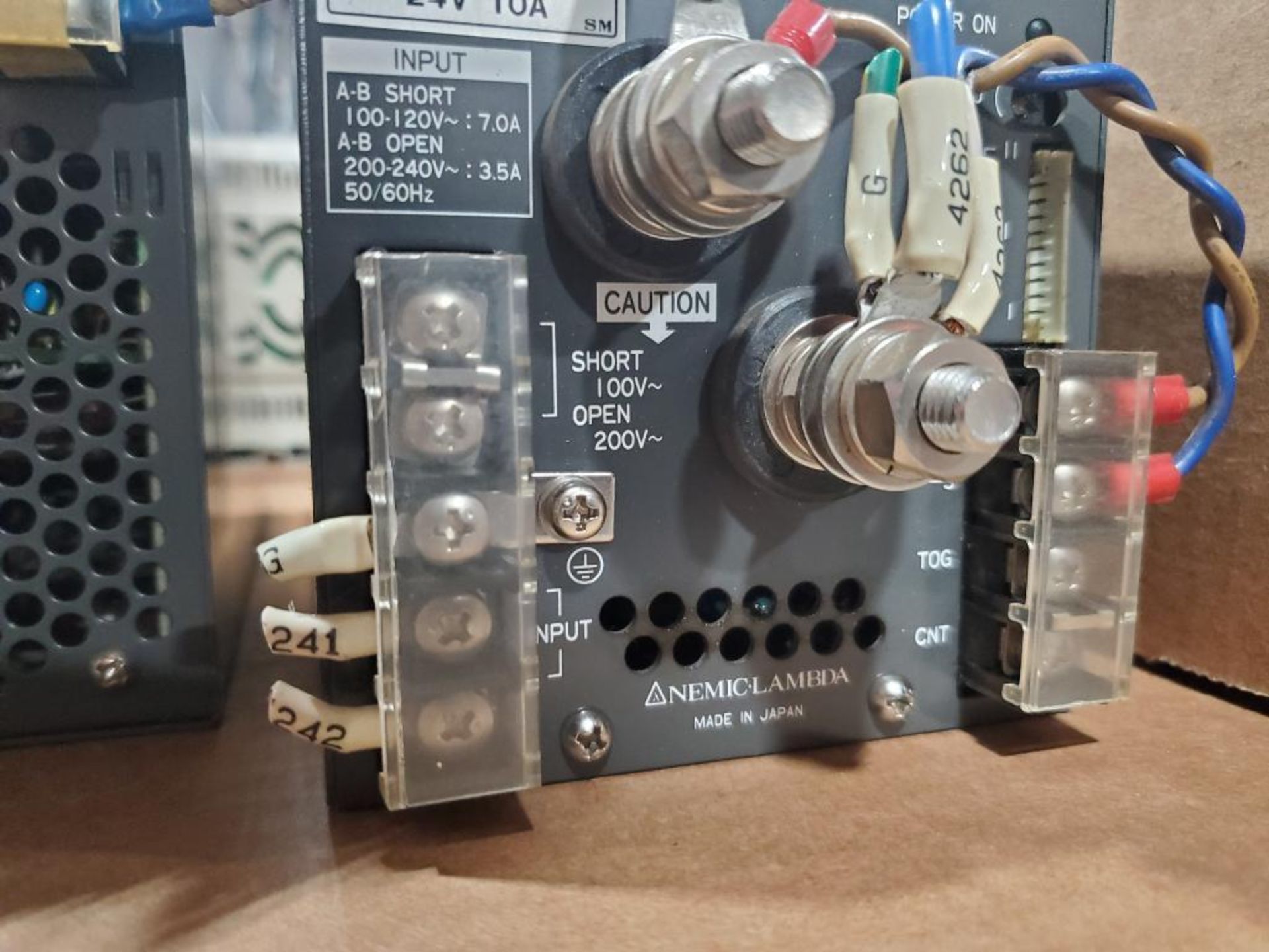 Qty 2 - Nemic - Lamda power supply. Part number SR230-24. - Image 4 of 6