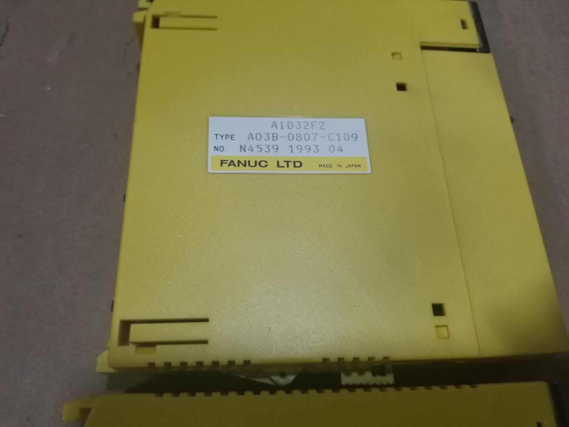 Qty 3 - Fanuc PLC cards. Part number A03B-0807-C109. - Image 3 of 5
