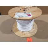 Qty 1 - 10 awg white color color copper wire. 47lbs total gross combined weight for all rolls.