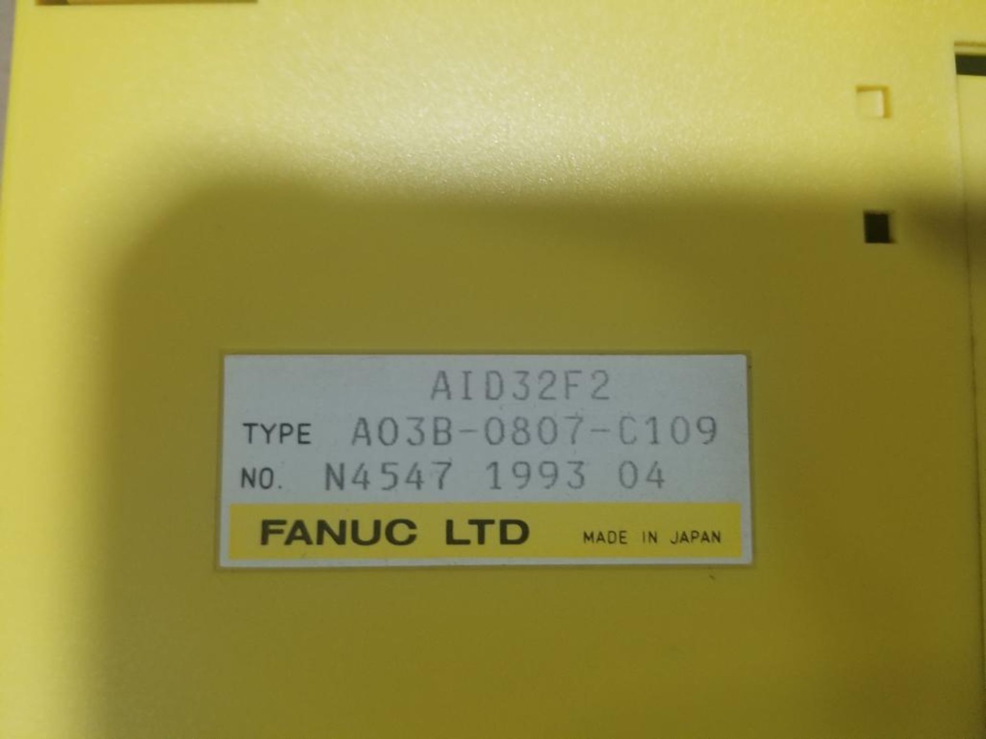 Qty 3 - Fanuc PLC cards. Part number A03B-0807-C109. - Image 3 of 6