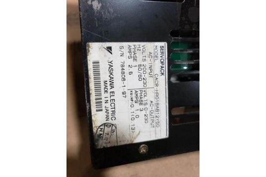 Yaskawa servopack drive. Part number CACR-HR01BAB12Y50. - Image 2 of 5