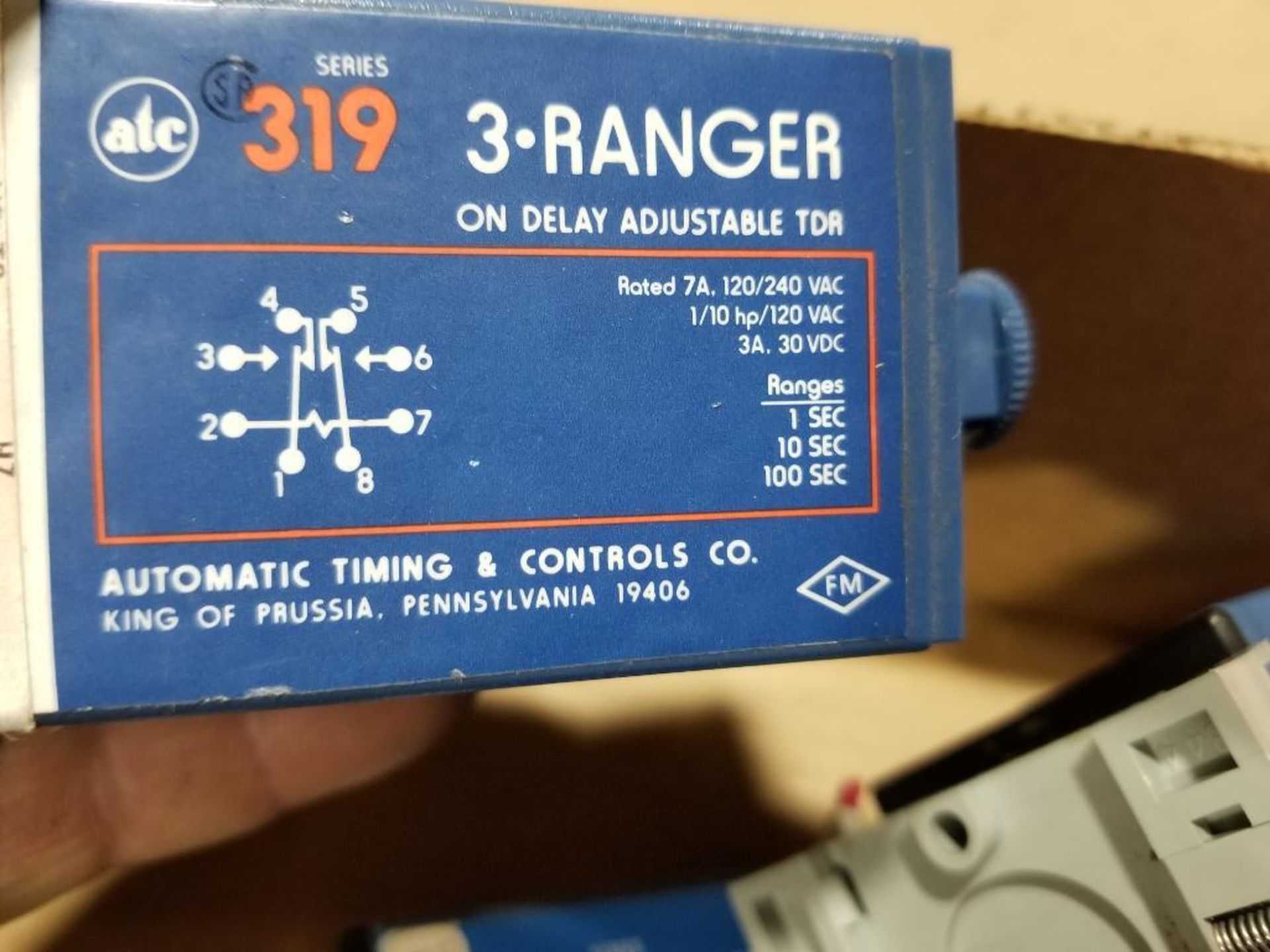 Qty 4 - ATC timers. Series 319. TDR-SS and 3-Ranger. - Image 5 of 6