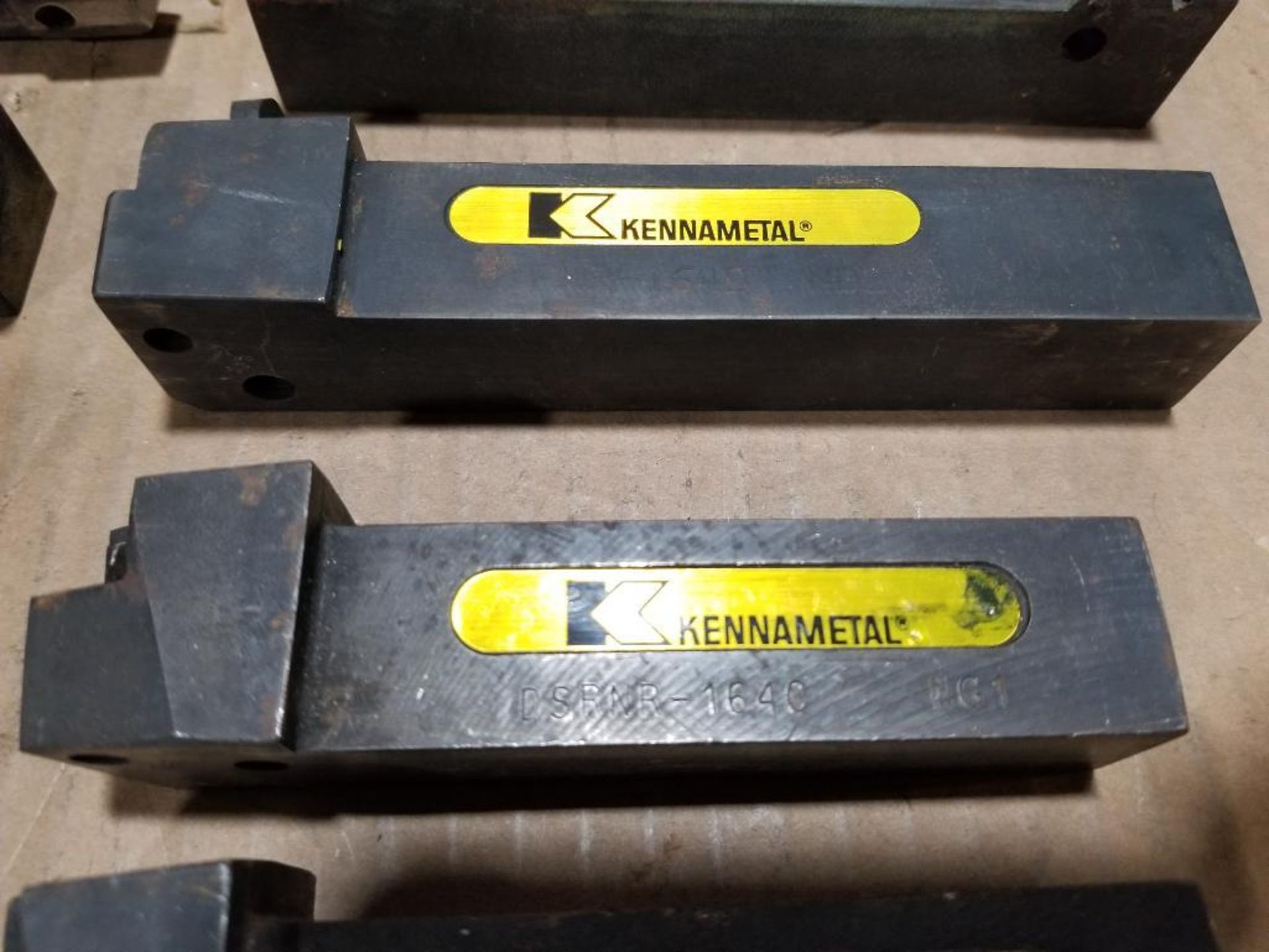 Qty 17 - Assorted indexable tool holders, boring bars, etc. Mostly Kennametal. - Bild 3 aus 8