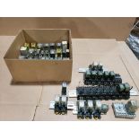 Large assortment of relays.