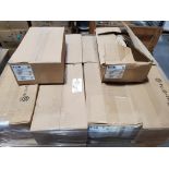 Qty 50 - Eaton bus duct hanger. Style BVD0301G26. Catalog BX25AXXAHHFX. (10 boxes of 5 each)