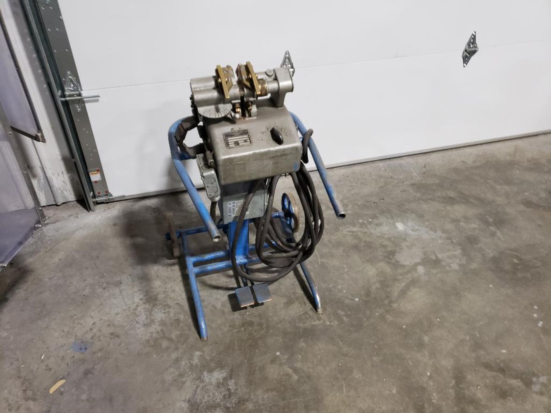 H.A. Schlatter 7kVA portable blade welder. 460v 3 phase. - Image 2 of 12