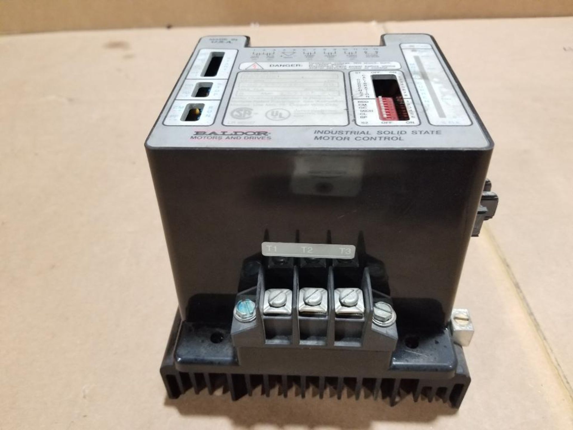Baldor motors and drives. Industrial Solid State Motor Control. Catalog MA7008.
