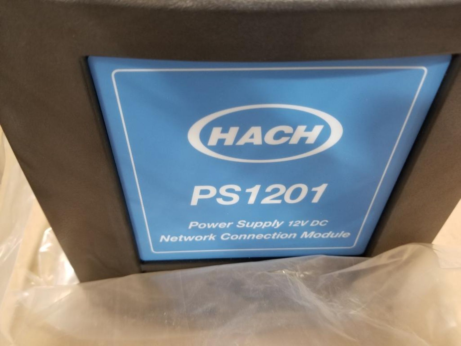 Hach power supply network connection module. Part number PS1201.