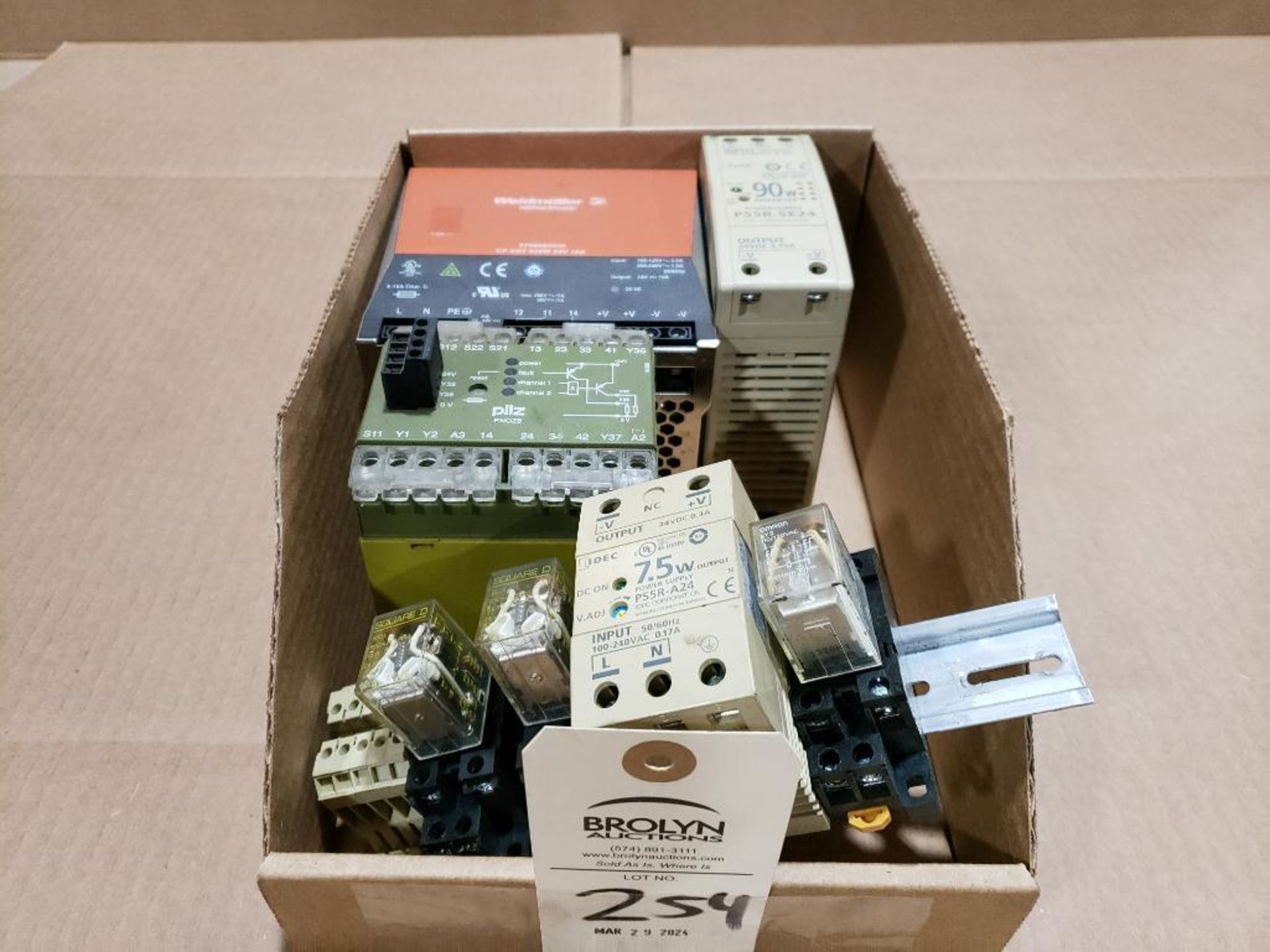 Assorted power supplies and electrical.