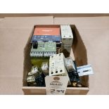 Assorted power supplies and electrical.