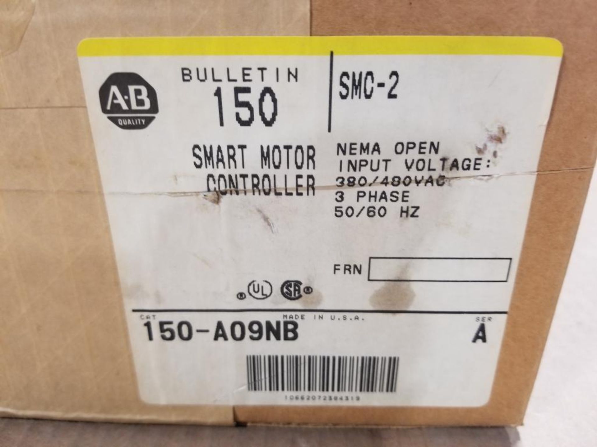 Allen Bradley small motor controller. Catalog 150-A09NB. - Image 2 of 3