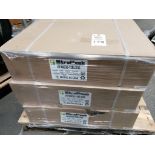 Qty 3 - Boxes Strapack packaging strapping. 9000ft/box. 1/2in wide.